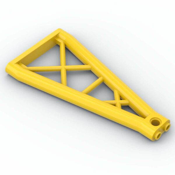 LEGO® Pilier / Pylône Conique Structure Poutres Triangulaires - 64449 - Jaune